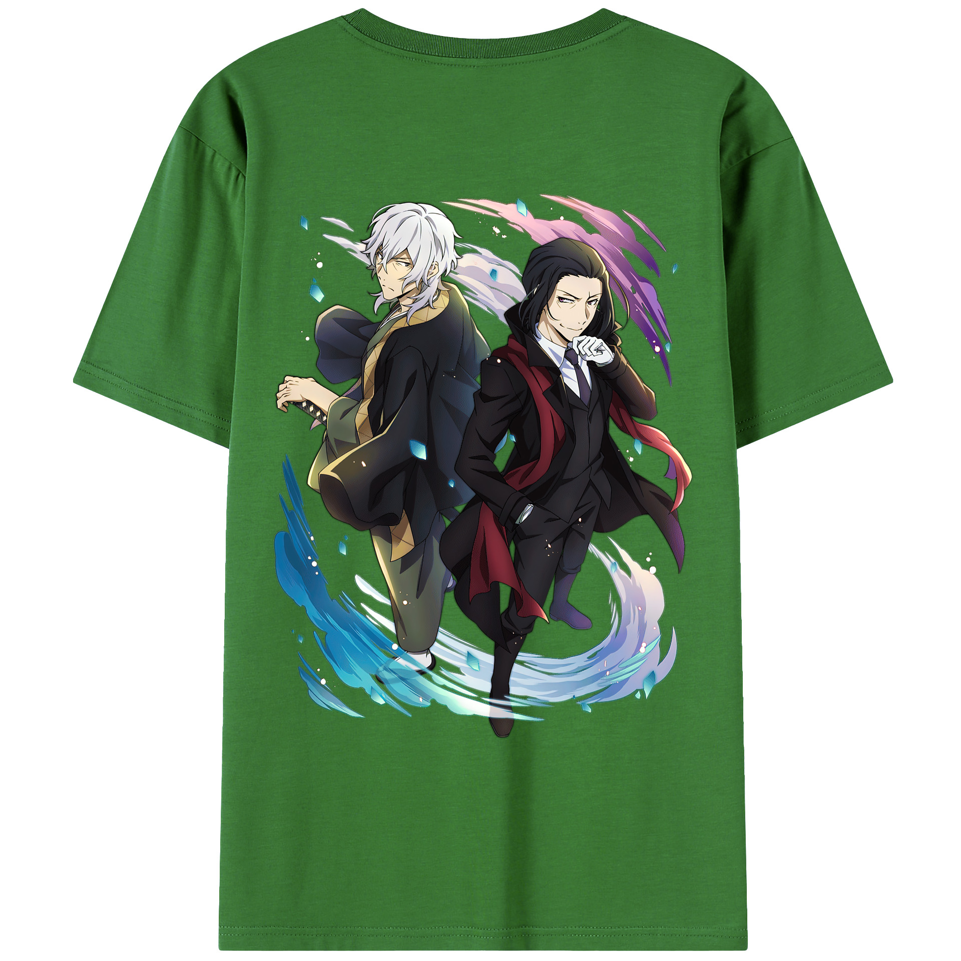 （画像用） 文豪ストレイドッグス Bungo Stray Dogs レディース半袖Tシャツ(バックプリント)